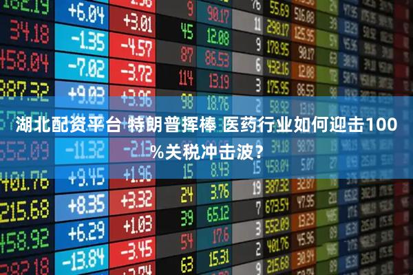 湖北配资平台 特朗普挥棒 医药行业如何迎击100%关税冲击波？