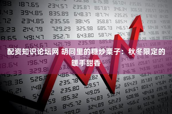 配资知识论坛网 胡同里的糖炒栗子：秋冬限定的暖手甜香