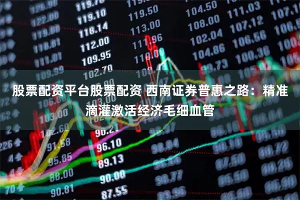 股票配资平台股票配资 西南证券普惠之路：精准滴灌激活经济毛细血管