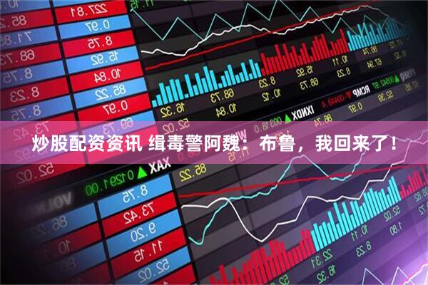 炒股配资资讯 缉毒警阿魏：布鲁，我回来了！